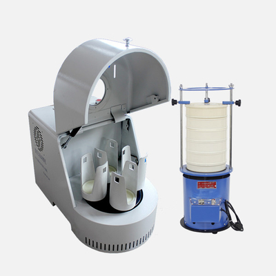 Laboratuvar 0.4L-4L Top değirmenleri Düzeltme kavanozu ile Otomatik Nano Düzeltme Makinesi