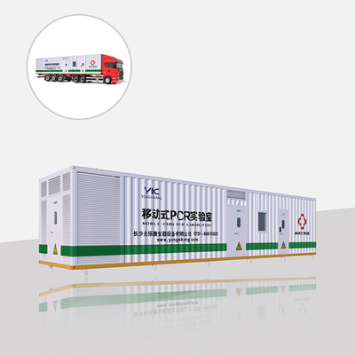 Gerçek Zamanlı Tıbbi Teşhis Mobil PCR Laboratuvarı 13,5m X 2,98m X 2,98m