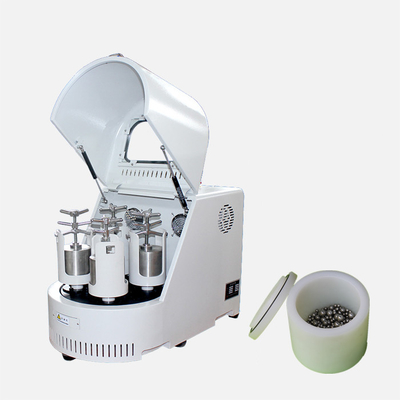220V / 110V Kuru Öğütme Bilyalı Değirmen, 0.4L Dikey Planet Toz Değirmeni Öğütücü